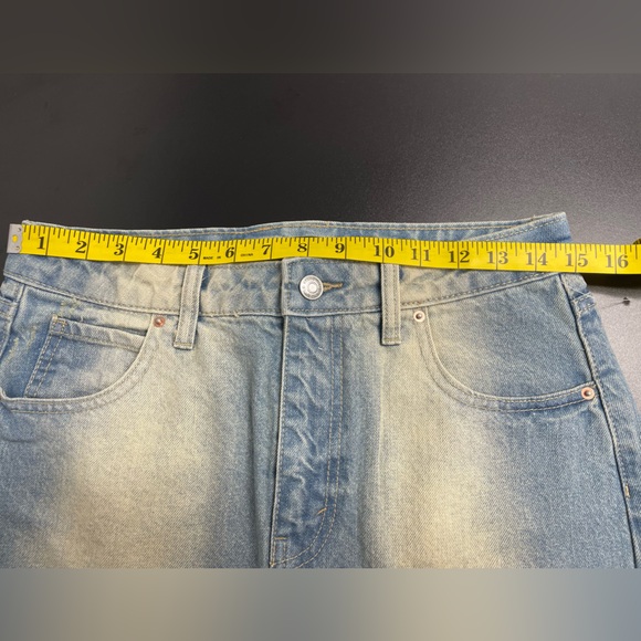 Wild Fable Denim Mini Skirt Size 4 - Picture 4 of 6